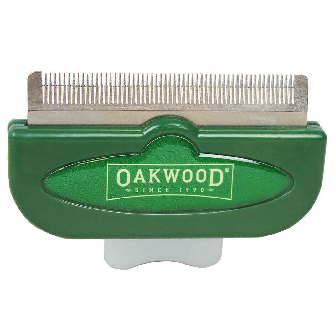 Oakwood Pet Professional De-Shedding Tool Pet Grooming Brush, D-Shedz de-shedder