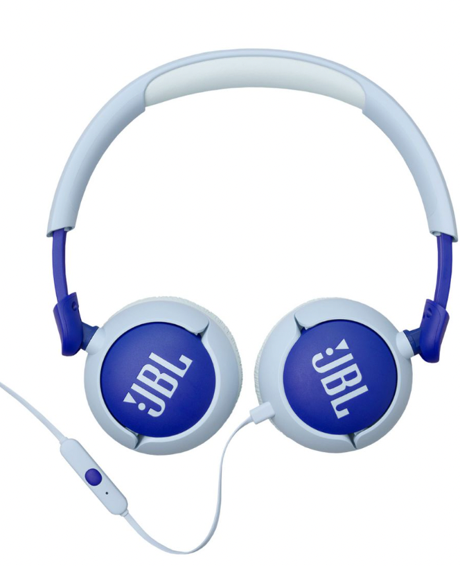 JBL JR320 Kids On-Ear Headphones Blue