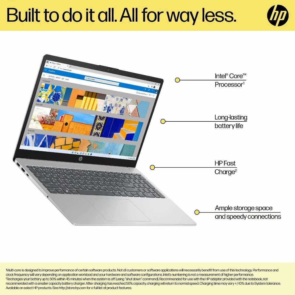 HP 15-fd1010TU 9Z7J6PA 15.6"FHD Intel Core Ultra 7 U7-155H 16GB 512GB SSD W11 1Y