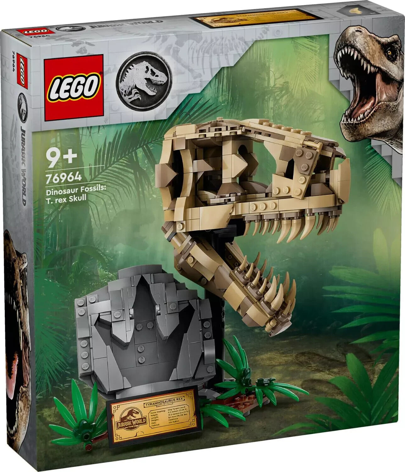 LEGO Jurassic World Dinosaur Fossils: T. rex Skull 76964 - BRAND NEW SEALED | Au