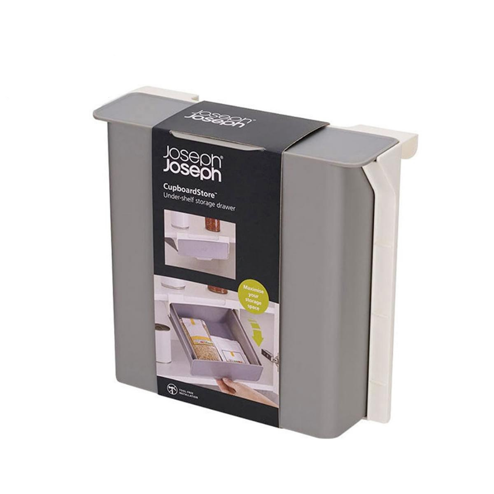 Joseph Joseph CupboardStore Under-Shelf Drawer Space Saving Condiments Organiser