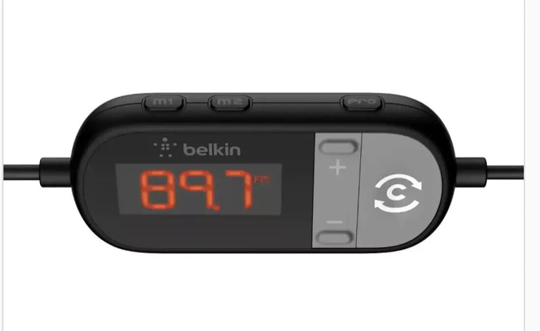 Belkin TuneCast In-Car 3.5mm to FM Transmitter model F8Z880AU 745883756551