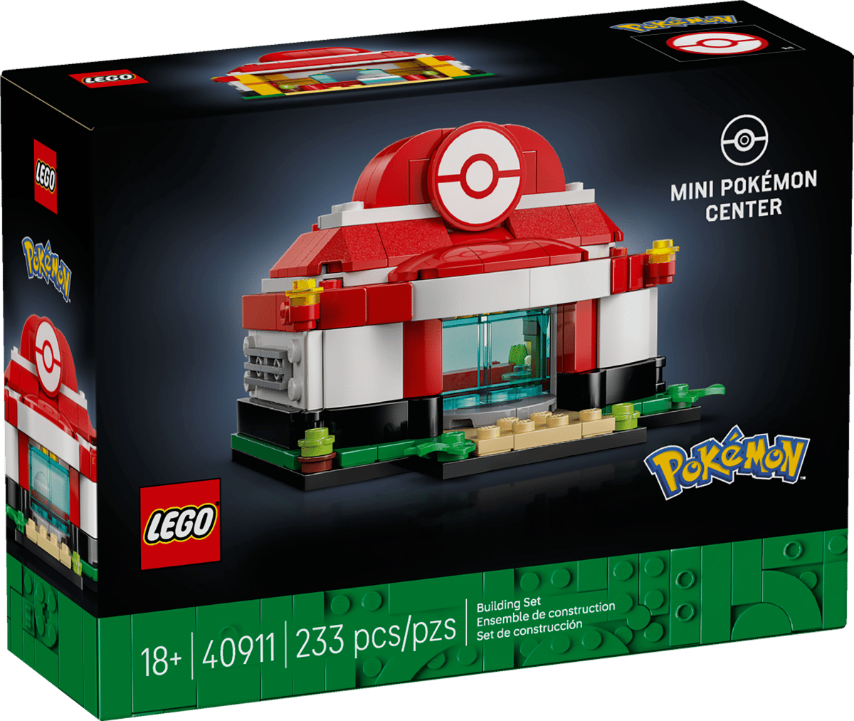 LEGO 40911 Mini Pokemon Center Brand New In Sealed Box