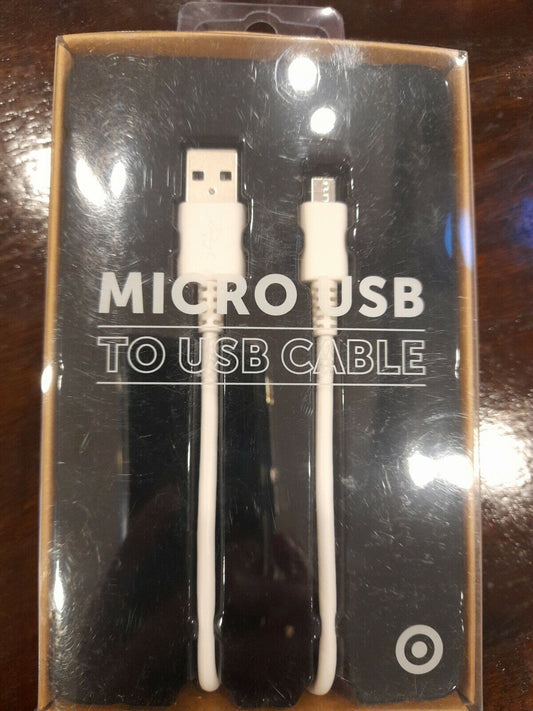 RFC-02A Micro USB Cable White Send Without Box Brand New