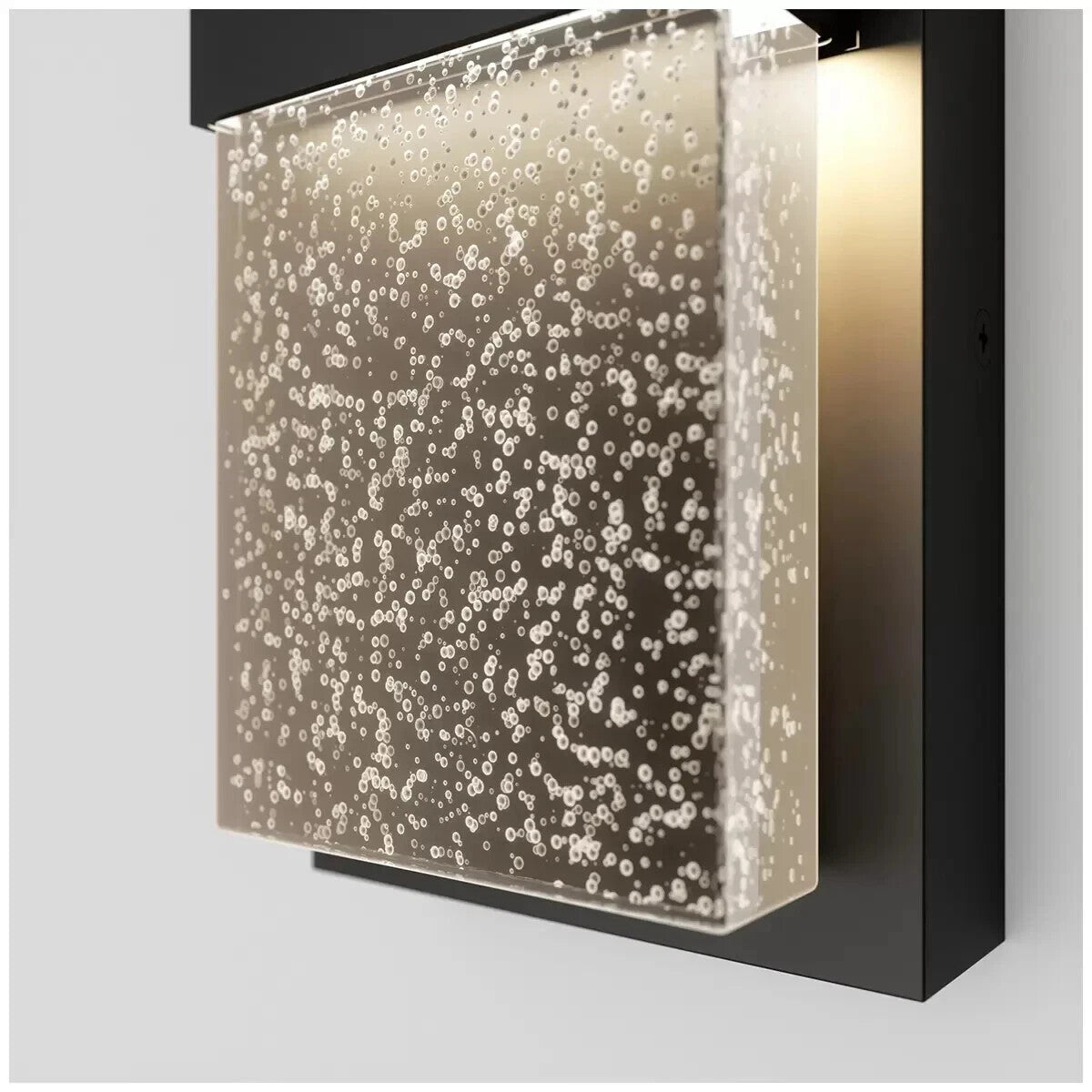 Artika Mazza Black Modern Minimalist Outdoor Waterproof Bubble Wall Light