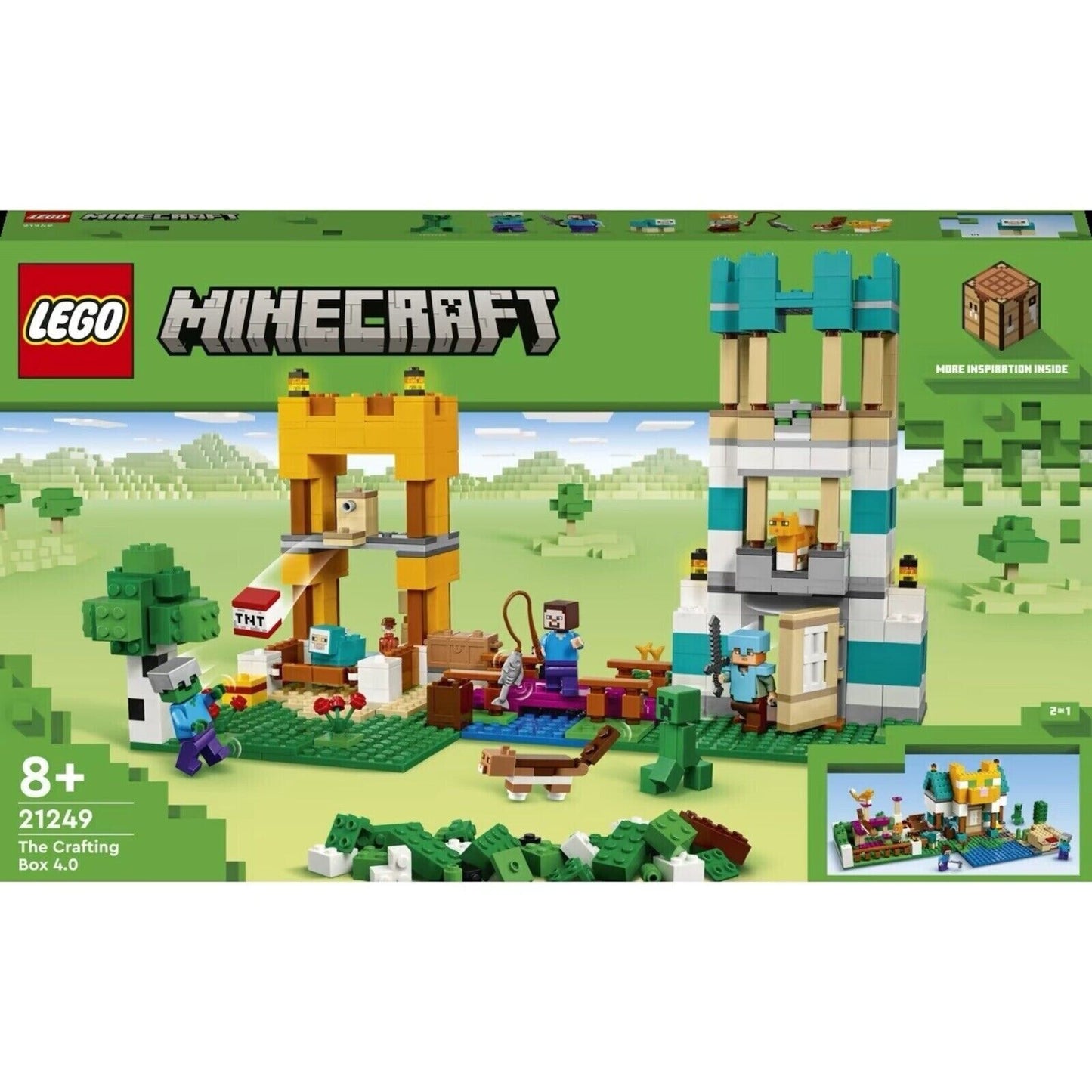 LEGO 21249 Minecraft The Crafting Box Brand New Sealed