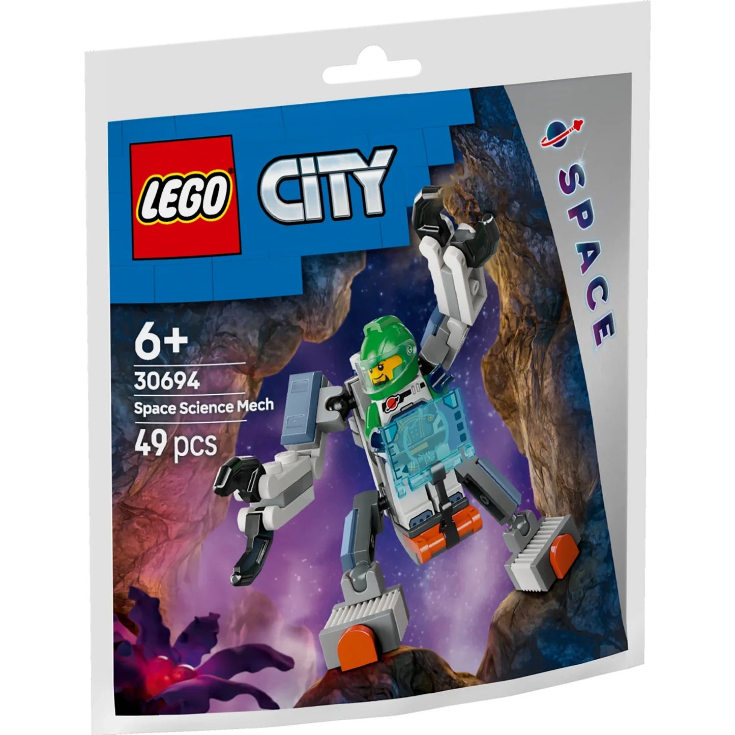 Lego City 30694 Space Science Mech Paper Bag