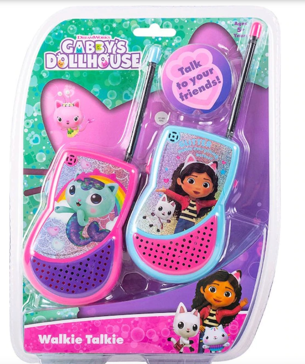 Gabby's Dollhouse Licensed Walkie Talkie
