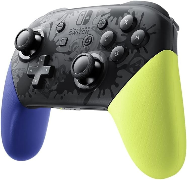 New Genuine Nintendo Switch Pro Controller Splatoon 3 Edition for Switch 1 & 2