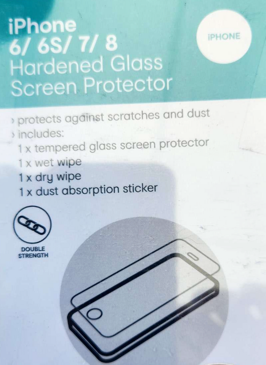 Hardened Glass Screen Protector for iPhone 6/6S/7/8