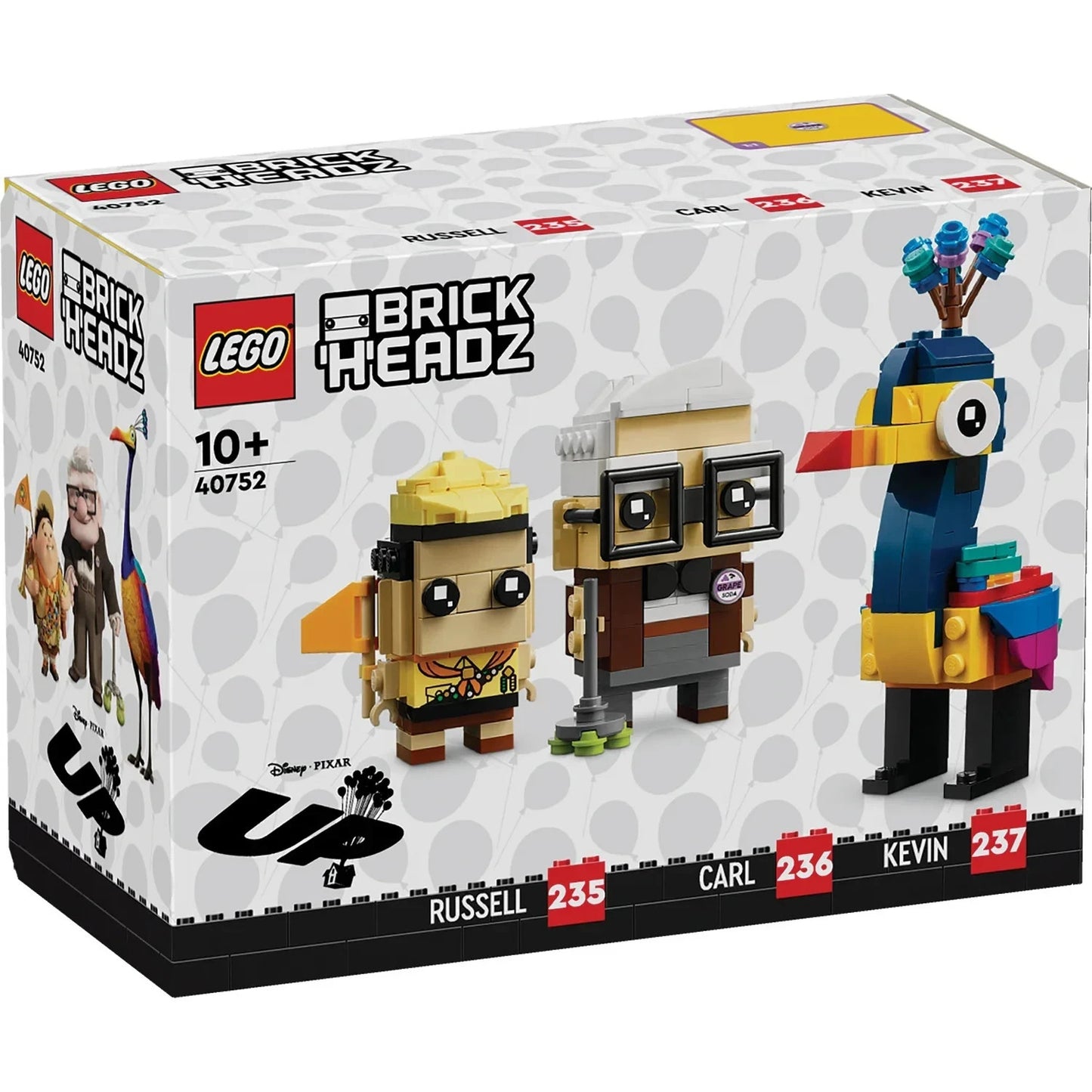 LEGO 40752  Brickheadz UP Carl, Russell & Kevin New And Sealed