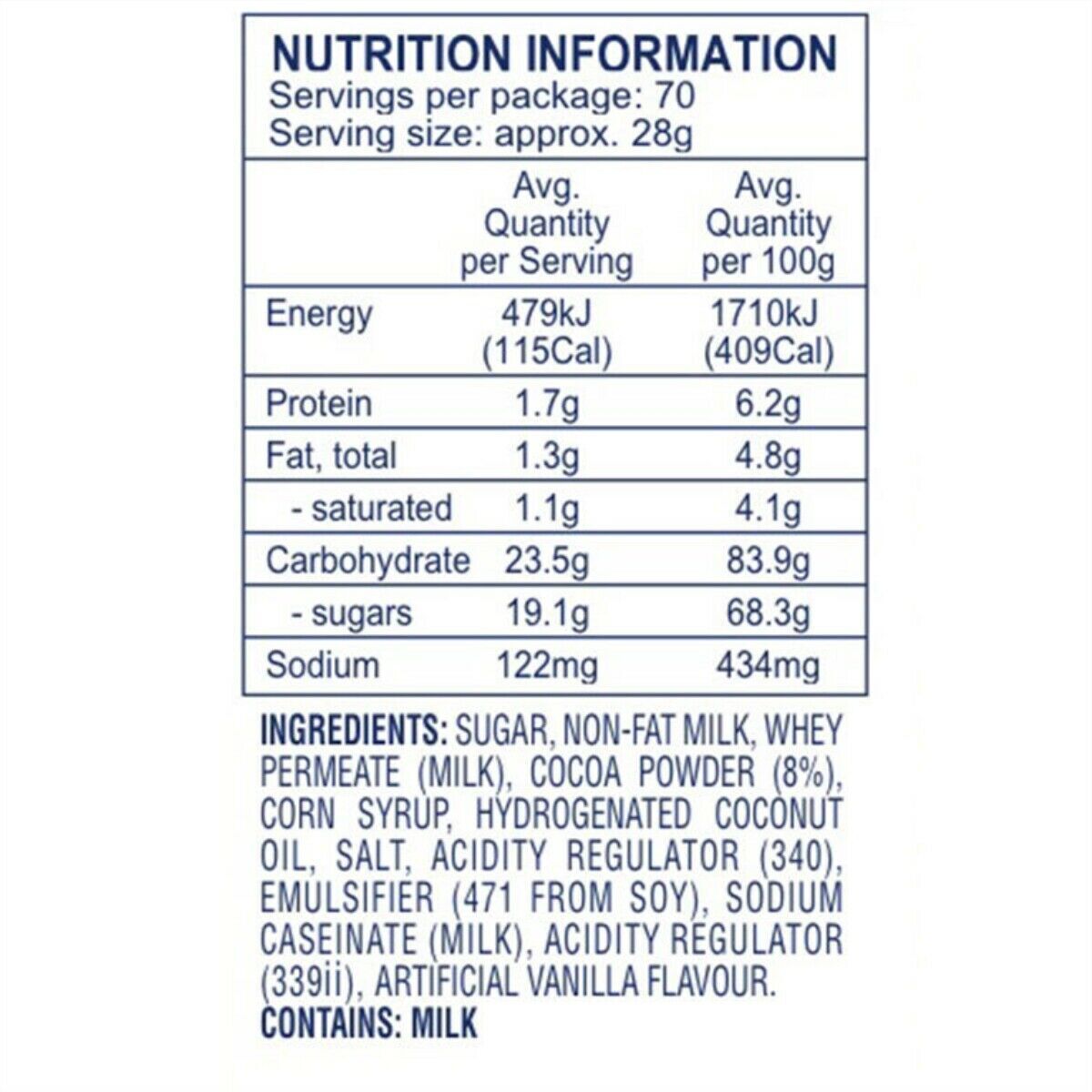 Swiss Miss Hot Cocoa Mix Rich Chocolate Mix USA Made Rich & Creamy 1.98kg