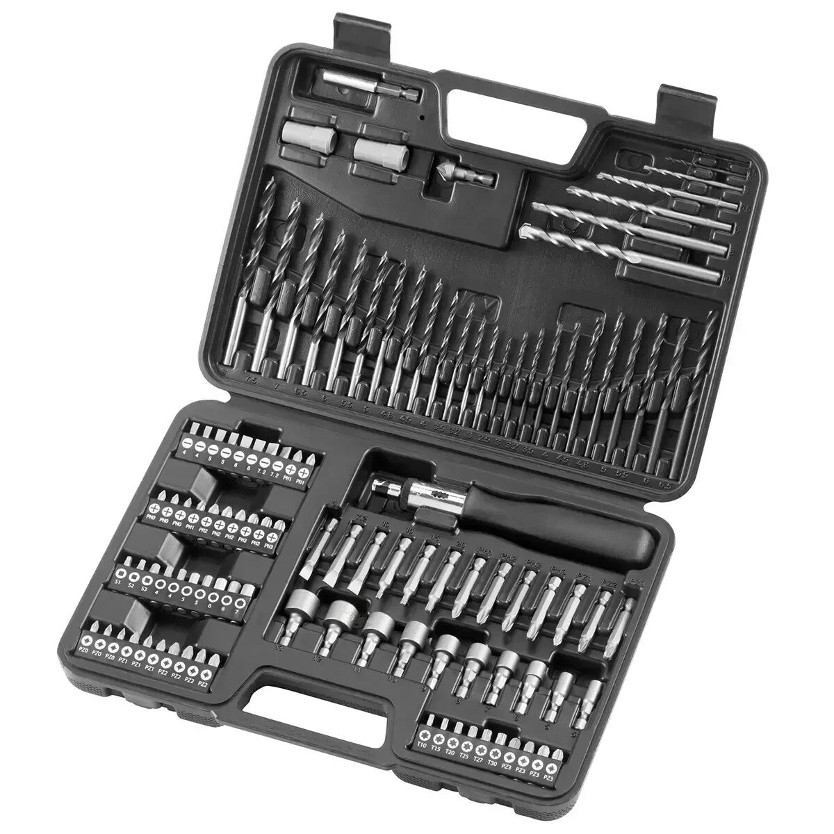 DeWALT 109 Piece Mixed Accessory Set Heavy Duty High Quality Reusable Carry Case