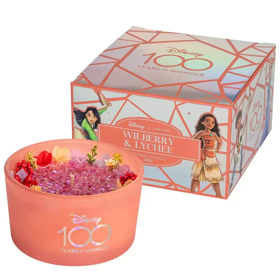 2 Pack Of Short Story Disney Handcrafted 100 Candles Princess And Heartstrong