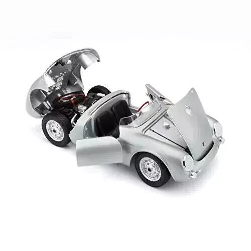 1956 PORSCHE 550A SPYDER SILVER by MAISTO SPECIAL EDITION 1:18