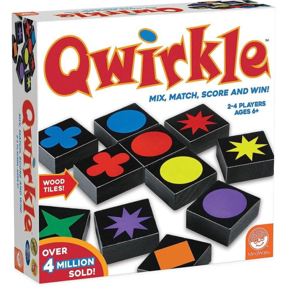 Qwirkle Board Game 2-4 Players Age 6+