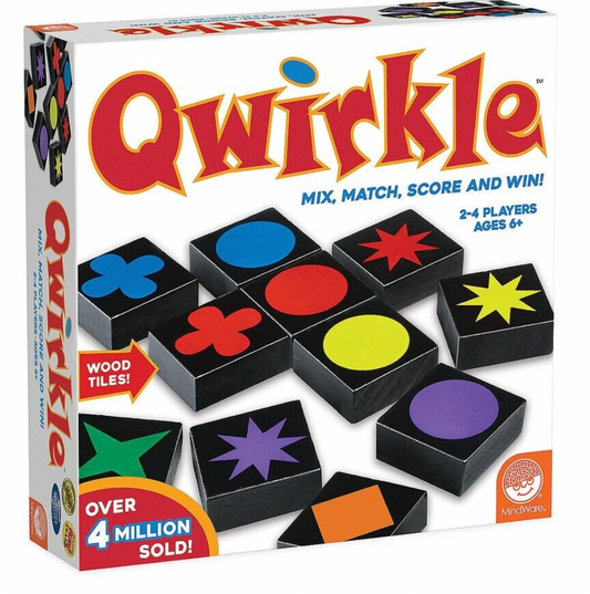 Qwirkle Board Game 2-4 Players Age 6+