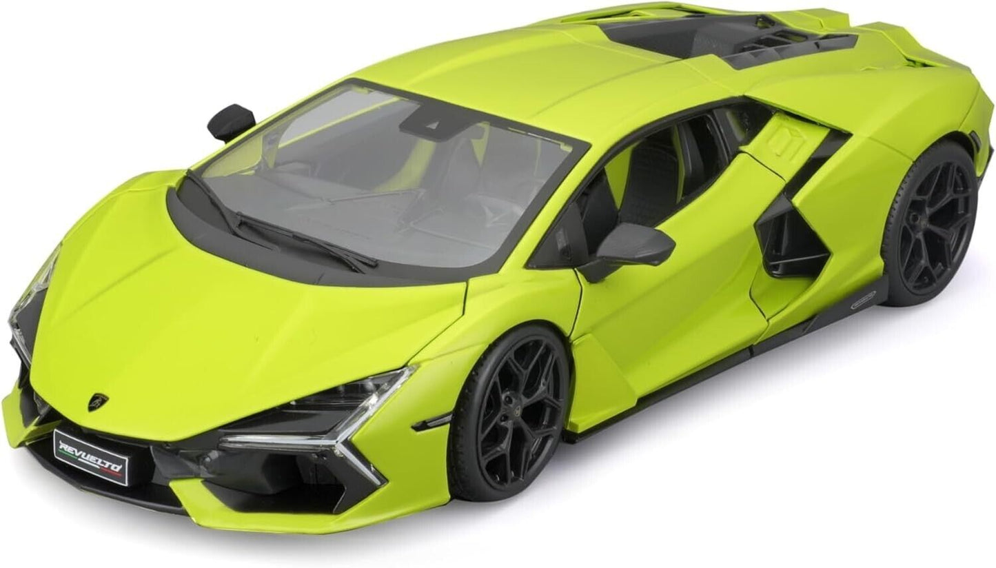 Lamborghini Revuelto - Maisto 1/18 Green Model Die Cast Toy Car