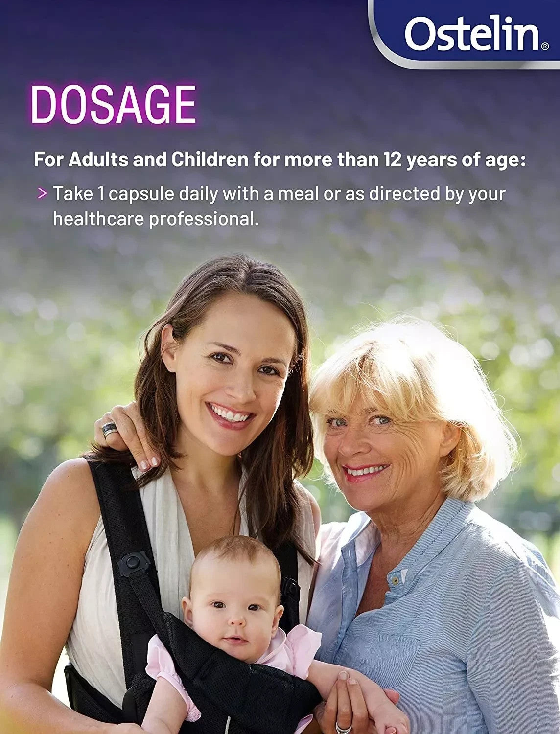 Brand Ostelin Vitamin D3 1000IU Maintain Muscle & Bone Strength 400 Capsules