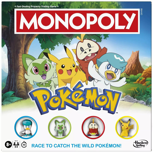 Monopoly Pokémon Edition Board Game