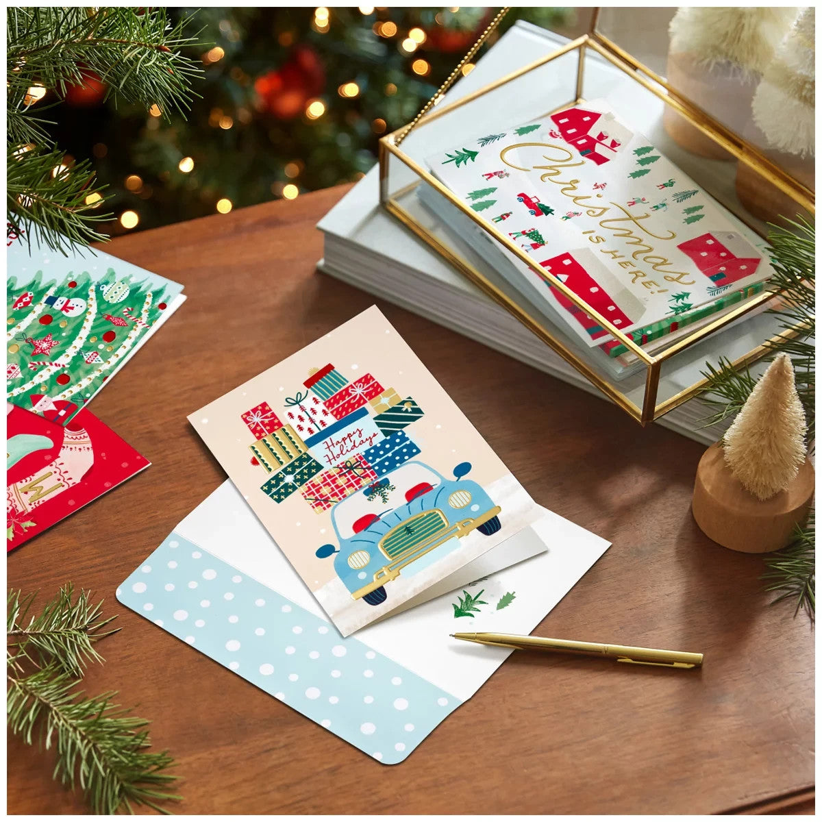 Hallmark Traditional Holiday Card Assortment 40 Pack - Traditional Icons