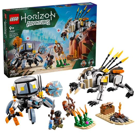 LEGO Horizon Adventures Aloy & Varl vs. Shell-Walker & Sawtooth 77037