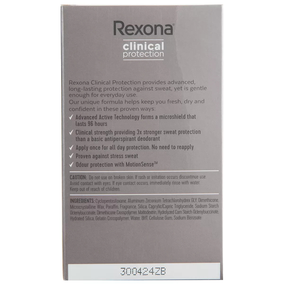 Rexona Clinical Protection Antiperspirant Deodorant Women 3x45ml