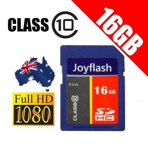 SD Card 16GB Ultra Full Size SDHC Memory Card C10 for Digital Camera Class 10
