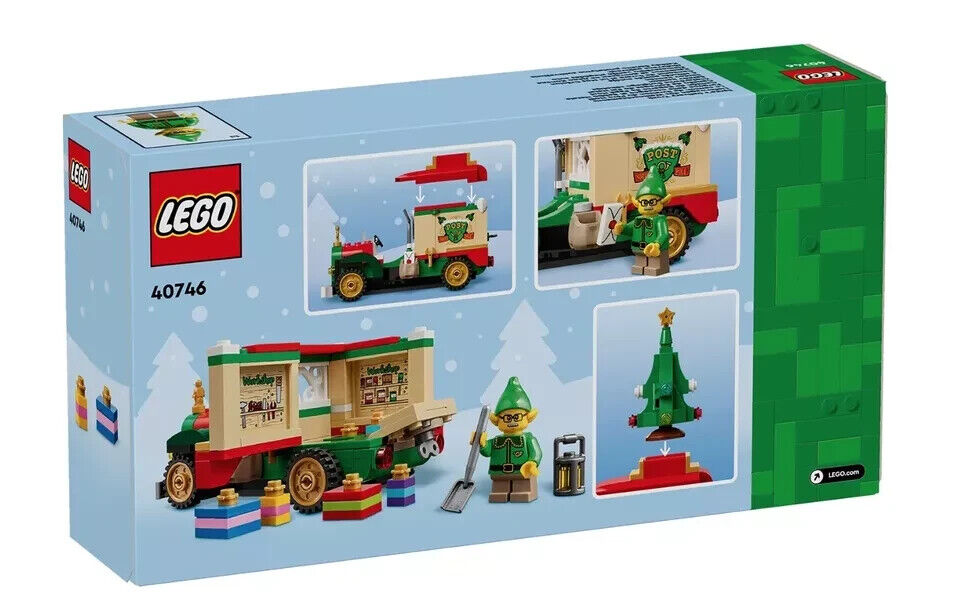 LEGO 40746 Santa’s Delivery Truck - New - Santa Elf Christmas Tree Gift