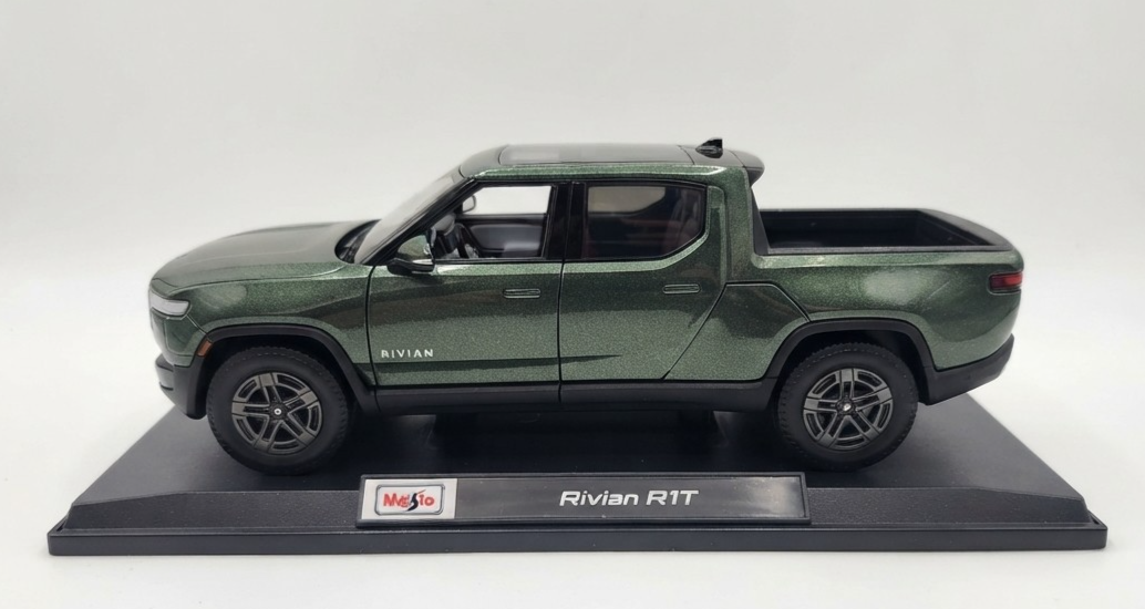 Maisto 1:18 Diecast Special Edition Car – Rivian R1T (Green)