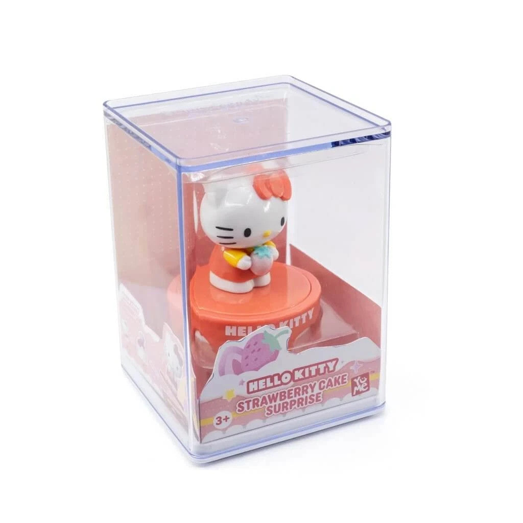NEW Yume Hello Kitty And Friends - Strawberry Cake Surprise Hello Kitty Figure