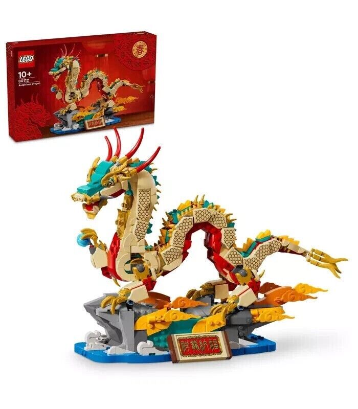 LEGO 80112 Auspicious Dragon The Spring Festival Brand NEW FREE SHIPPING AU