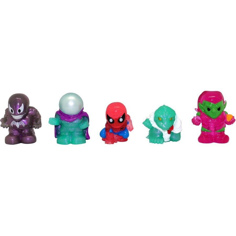 Ooshies Marvel Spider-Man Gold Rush Standard 5 Pack