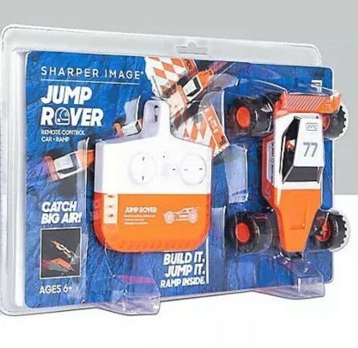 Sharper Image Jump Rover 2.4ghz Radio Remote Control RC Car + Ramp Brand New