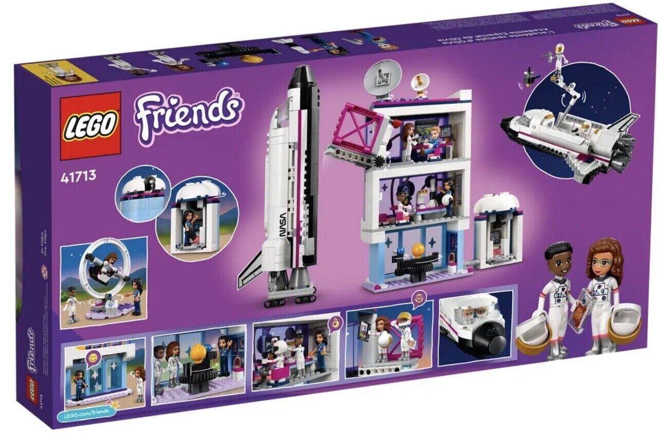 LEGO 41713  Friends Olivias Space Academy NASA Shuttle Orbiter Brand New Sealed