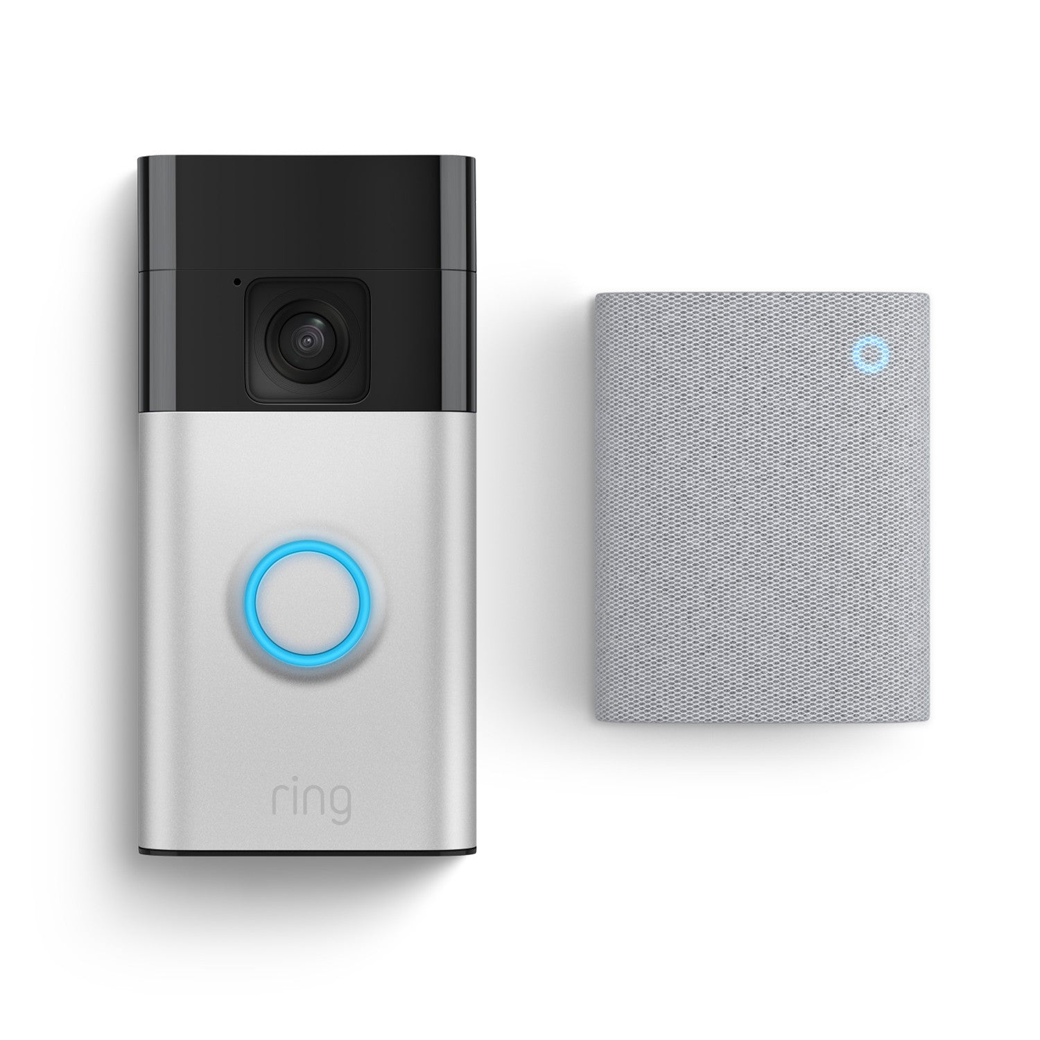 Ring Battery Video Doorbell & Chime 3rd Gen - Satin Nickel