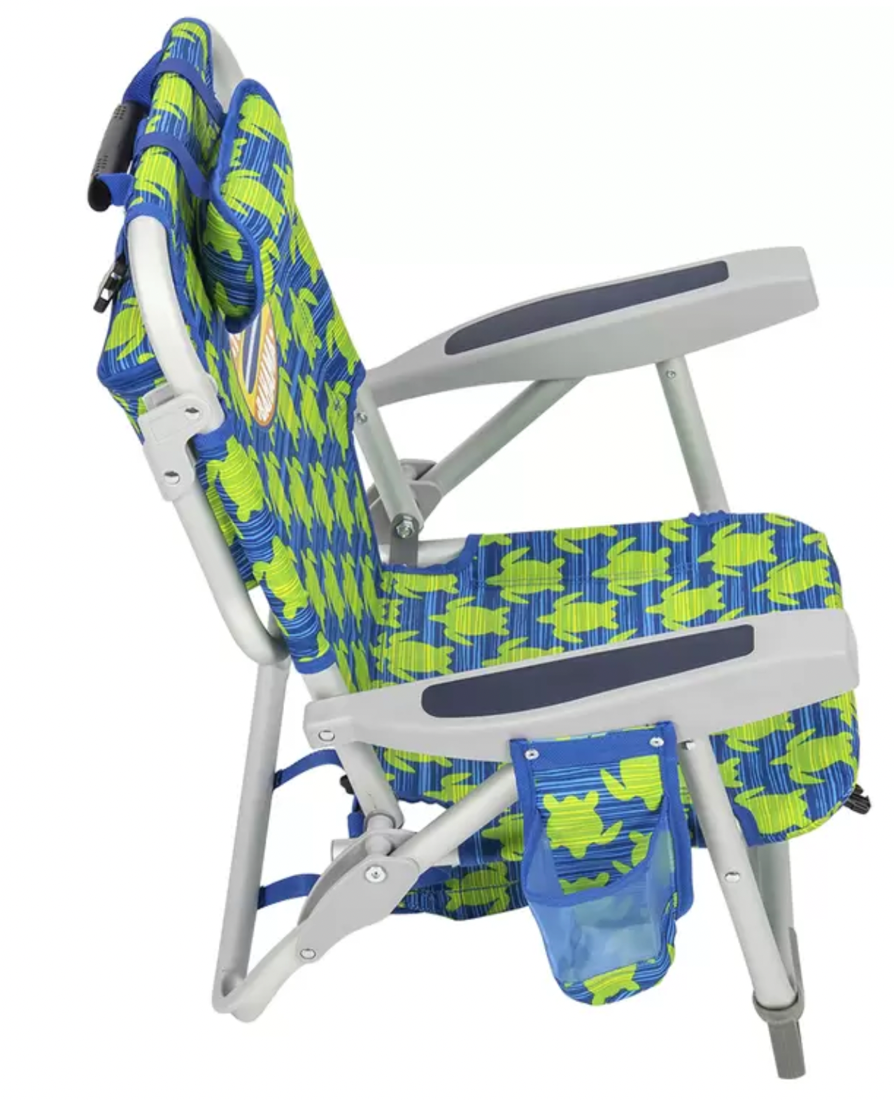 Tommy Bahama 5-Position Kids Backpack Beach Chair with Storage Pouch