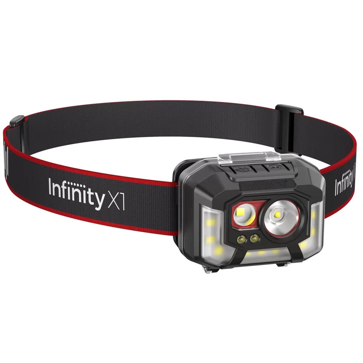 Infinity X1 Rechargeable Dual Power Headlamp 1000 Lumen LED Light 1, 2 OR 3 Pack