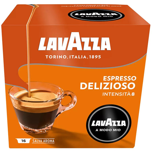 Lavazza Coffee Pods 96 Pack Espresso Delizioso Capsules Sweet Smooth & Strong 