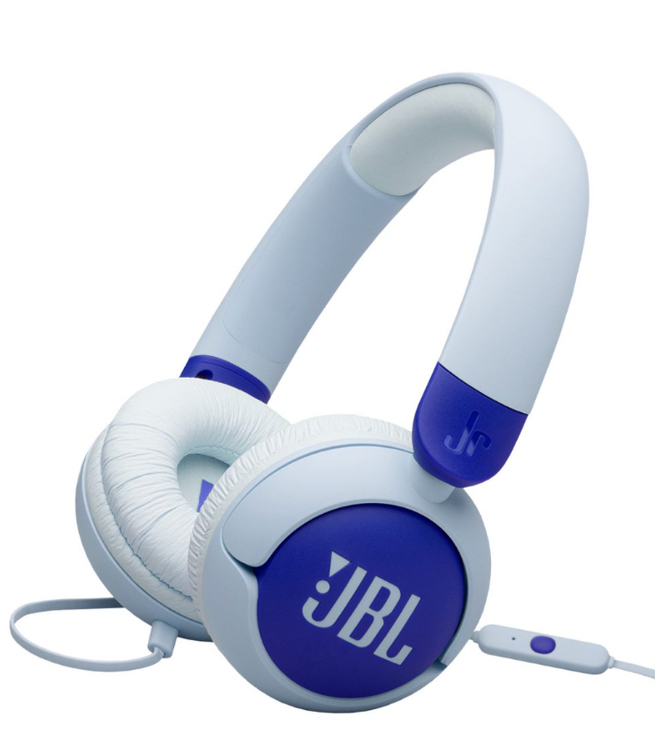JBL JR320 Kids On-Ear Headphones Blue