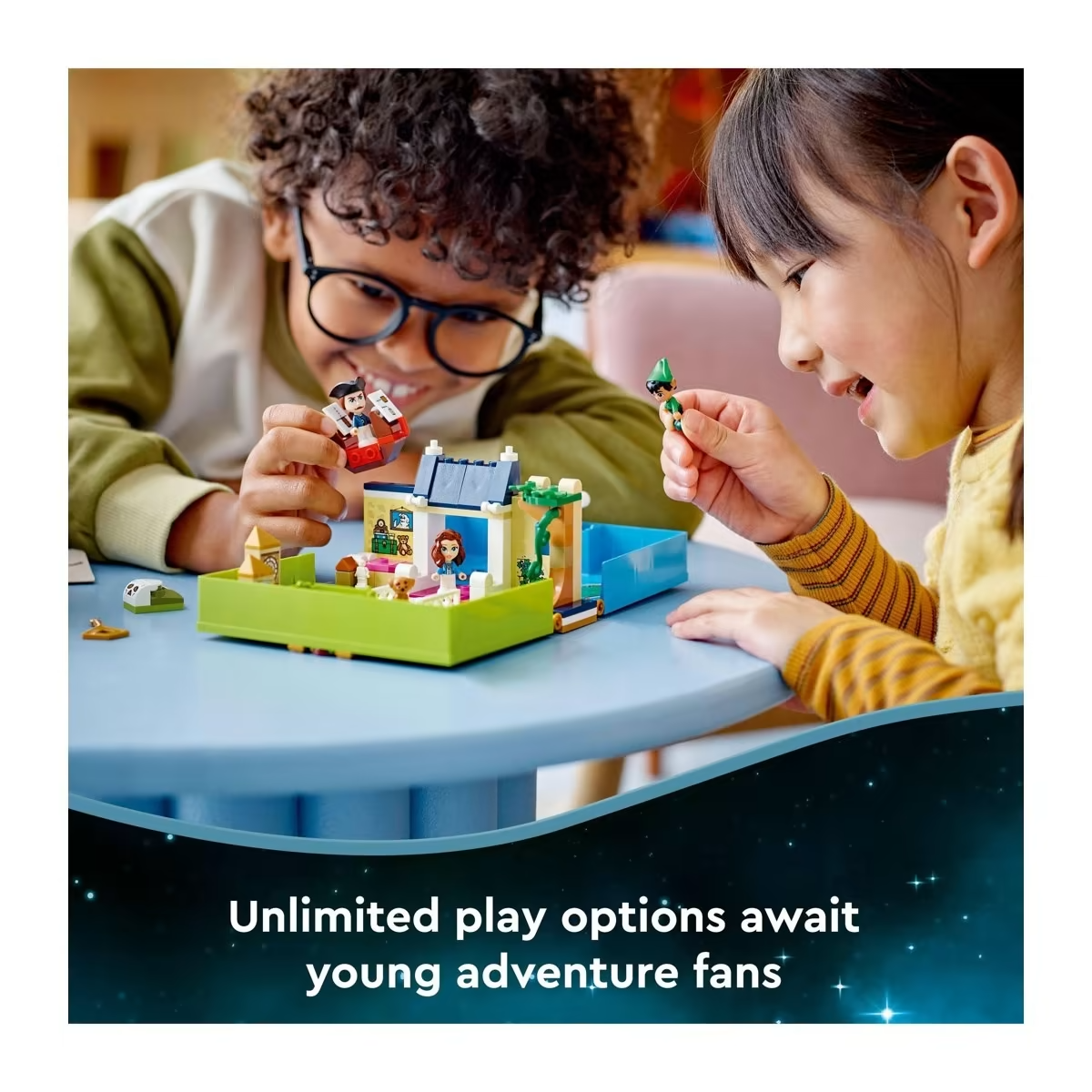 LEGO 43220 Disney Peter Pan & Wendys Storybook Adventure