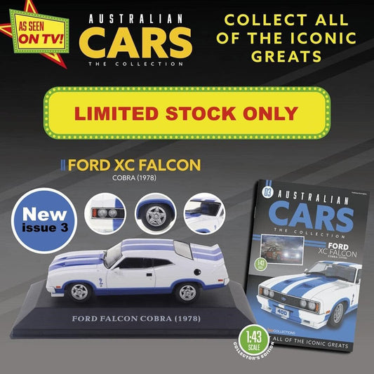 NEW 1/43 Ford XC Falcon Cobra 1978 Australian Cars The Collection Issue 3