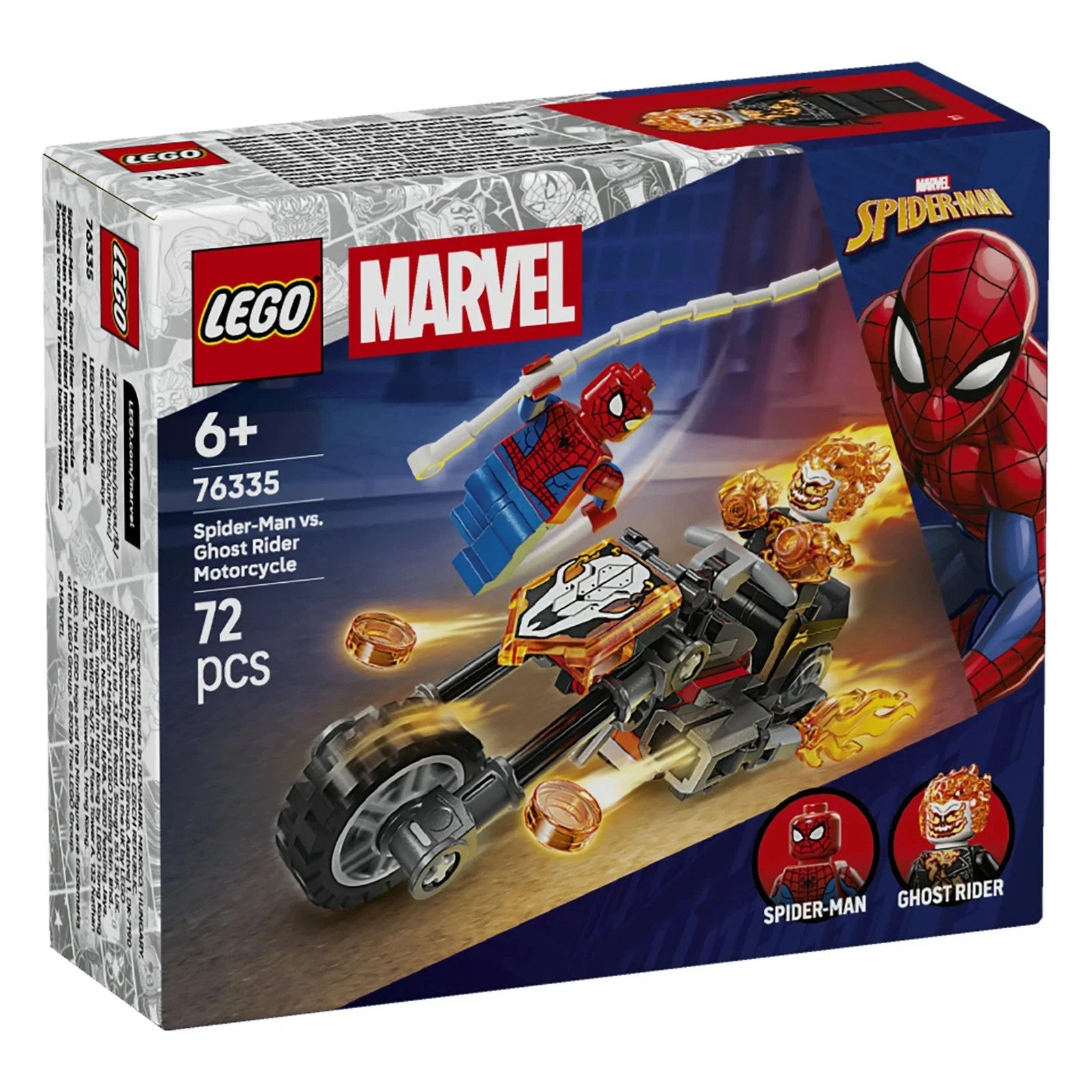 LEGO Super Heroes Spider-Man vs. Ghost Rider Motorcycle (76335) Spiderman NEW