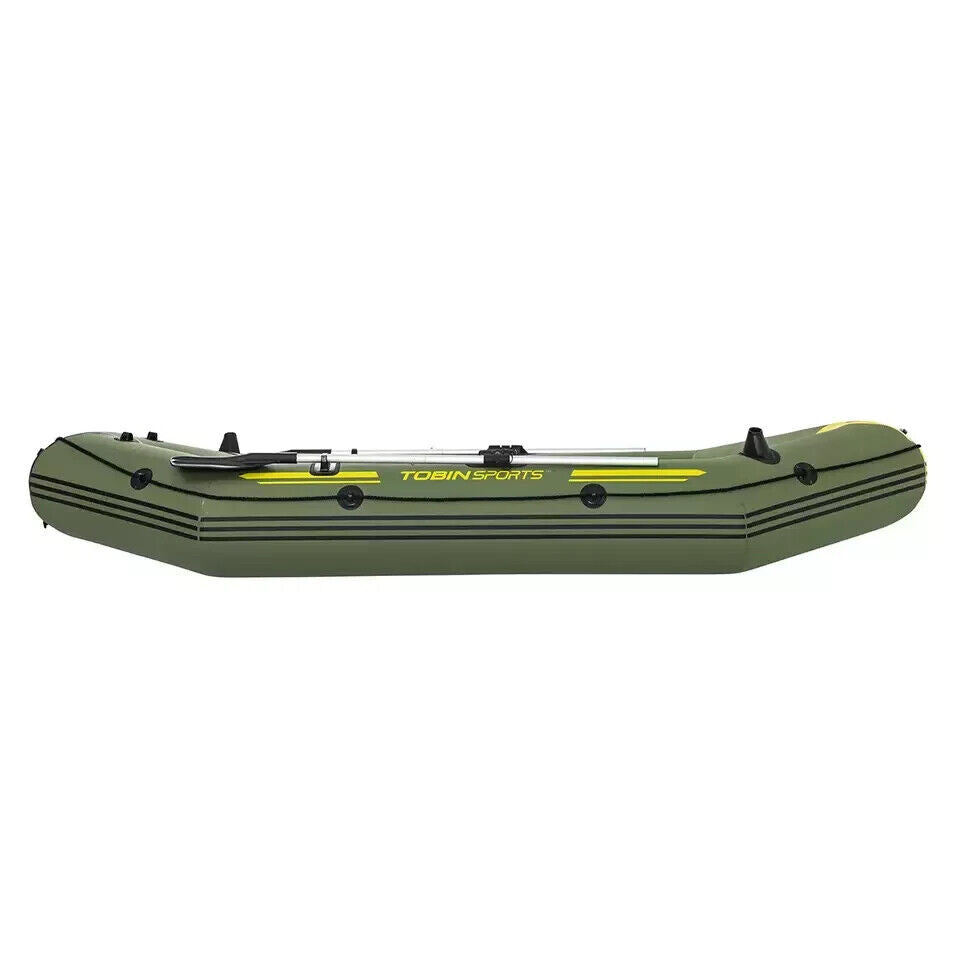 Tobin Sports Canyon Pro 3 Person Inflatable Raft Set Inflatable Boat Rib Boat