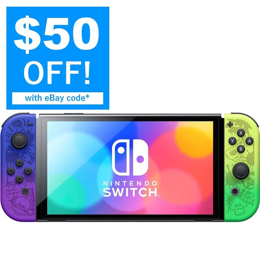 As New Nintendo Switch (OLED Model) Splatoon 3 Edition - 64GB