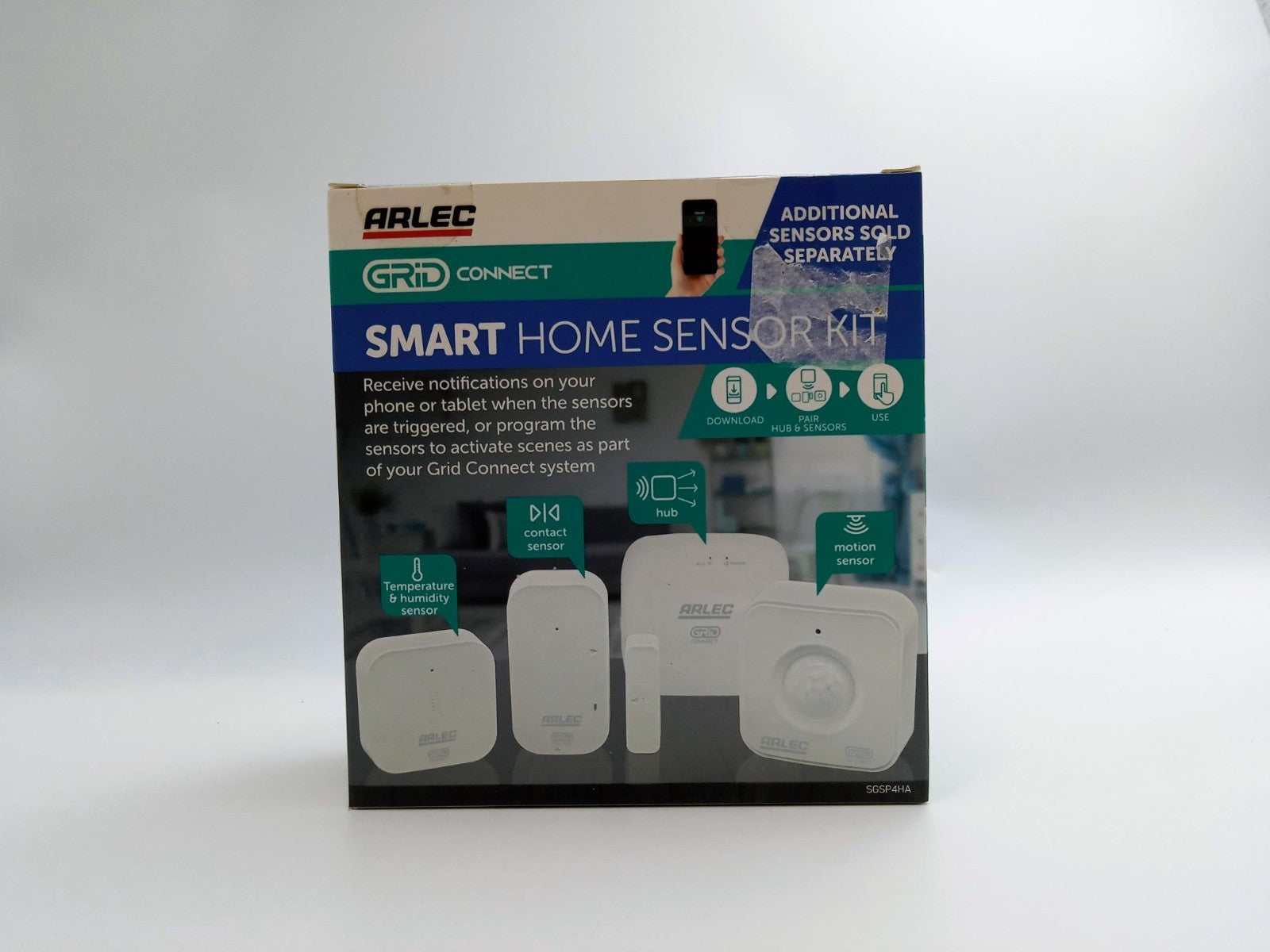 Arlec Grid Connect Smart Home Sensor Kit - SGSP4HA