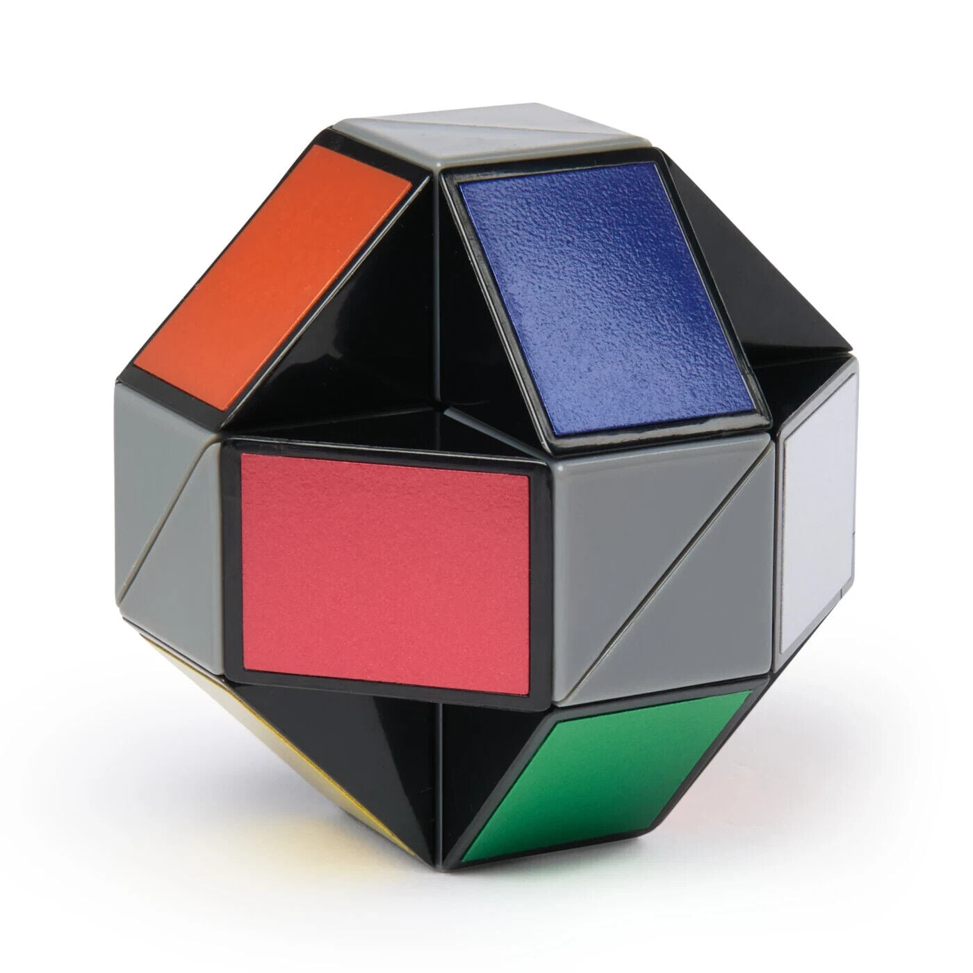 Genuine Rubik's Metallic Edition Solvers Pack Race Cube Edge Twist Torsade Game