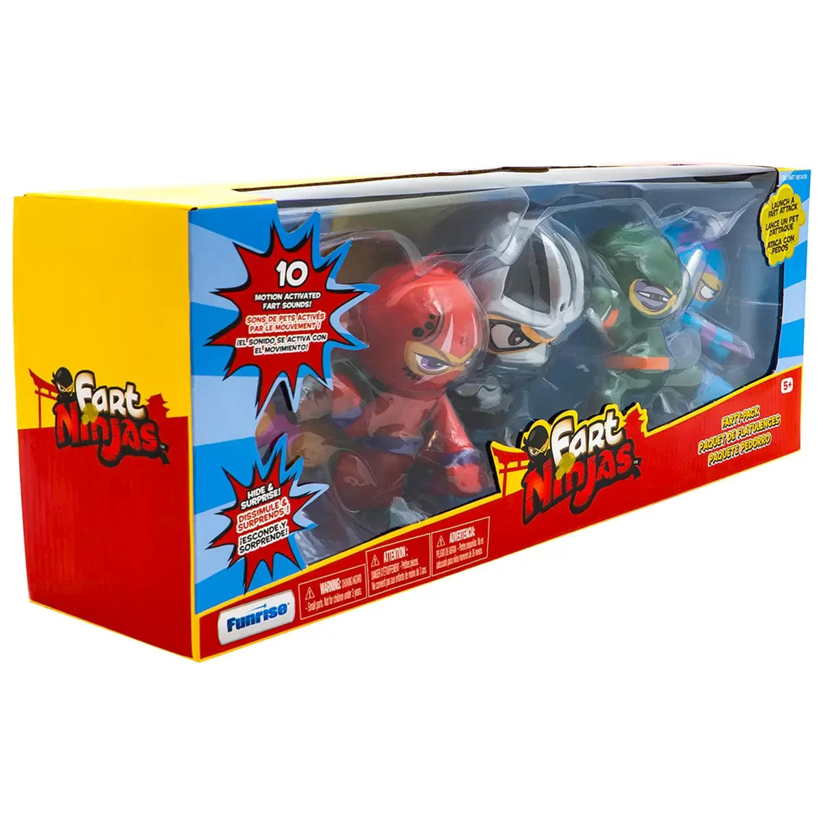 Funrise Fart Ninjas 5 Pack - Farty Pack