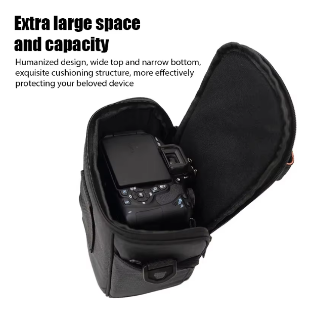 DSLR SLR Camera Bag Shoulder Case Waterproof For Canon EOS Nikon Sony Panasonic