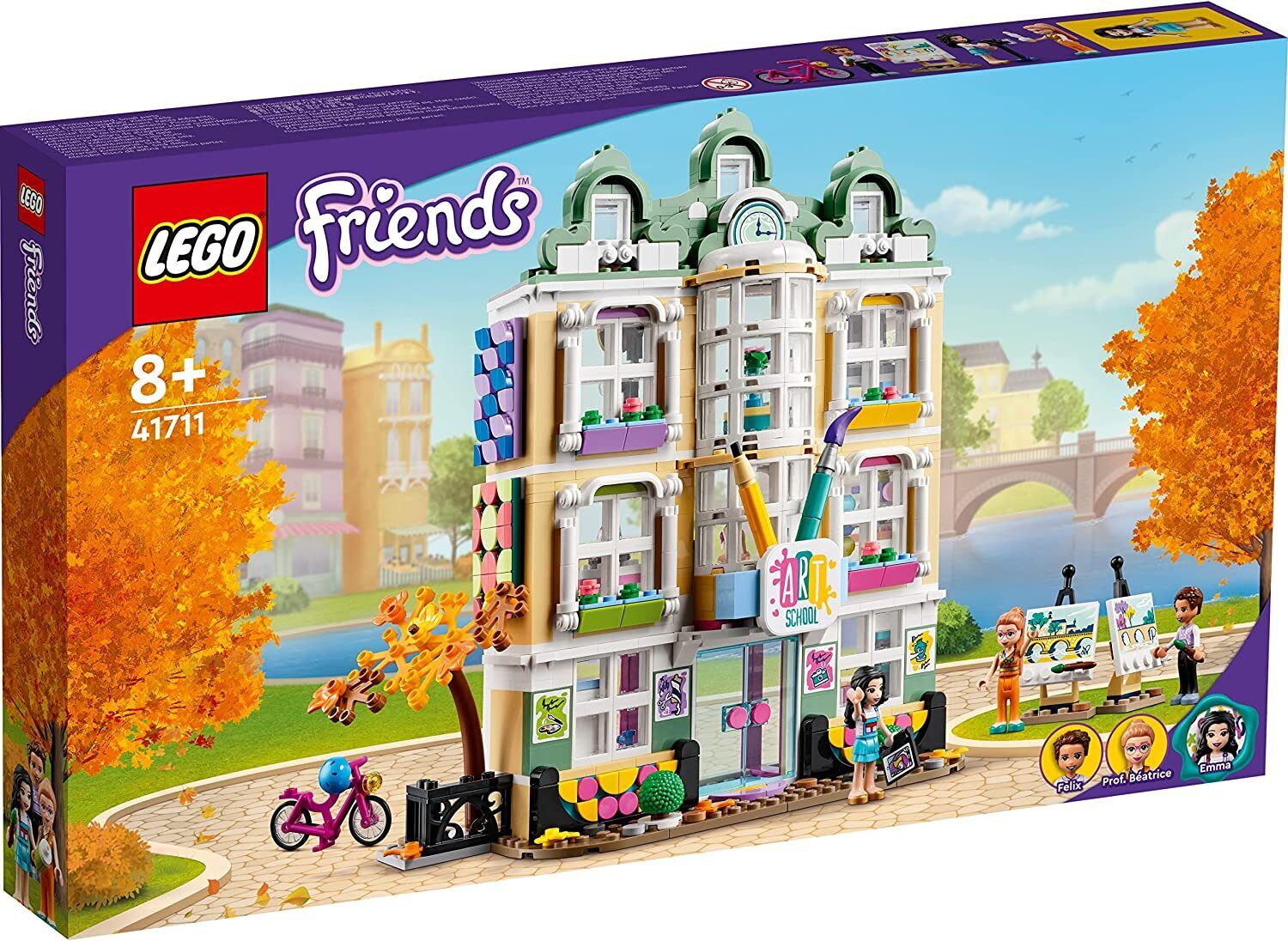 LEGO 41711 Friends Emmas Art School Brand New Sealed
